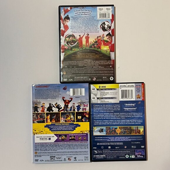 Assorted Lot of 10 Kids Movies DVDs Disney Universal Lego Minions Dr. Seuss - Picture 6 of 10